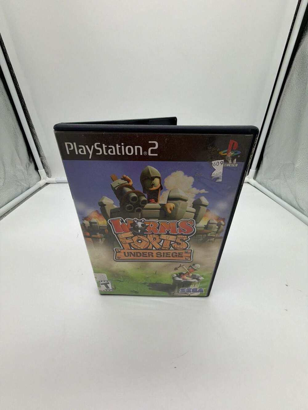 Worms Forts: Under Siege (Sony PlayStation 2, 2004) (tested)